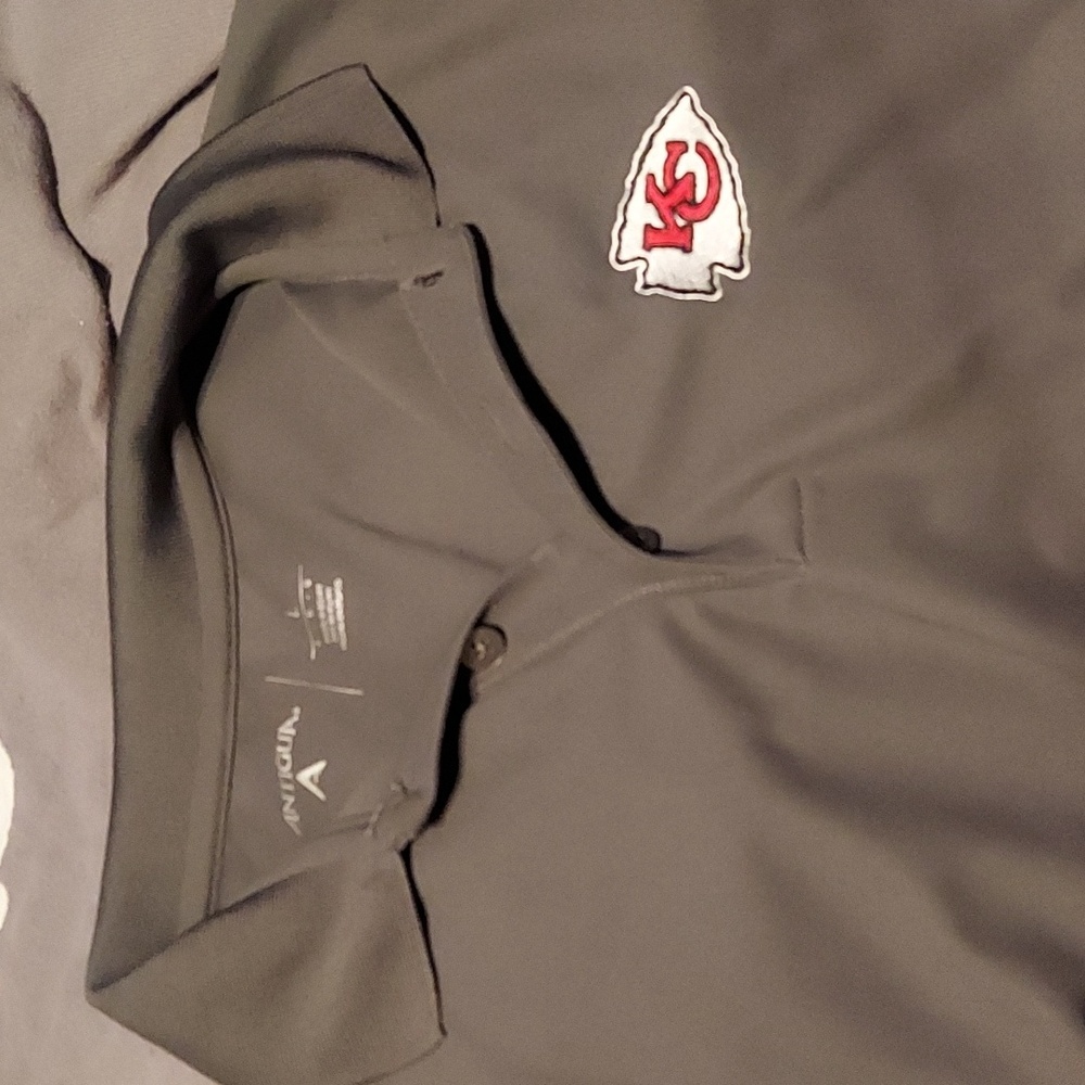 Super bowl Champs! Kansas city chef's athleisure/ golf polo by antigua